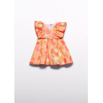 Abel and Lula Φόρεμα γάζα με στάμπα Παπαρούνα 26-05020-003