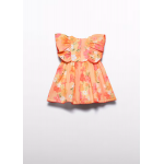 Abel and Lula Φόρεμα γάζα με στάμπα Παπαρούνα 26-05020-003