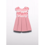 Abel and Lula Φόρεμα γάζα λουλούδια 3d Ορχιδέα 26-05029-008