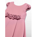 Abel and Lula Φόρεμα κρεπ λεπτομέρεια λουλούδια Ορχιδέα 26-05031-060