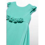 Abel and Lula Φόρεμα κρεπ λεπτομέρεια λουλούδια Νερό 26-05031-061