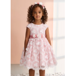 Abel and Lula Φόρεμα κεντημένο Ροζ 26-05032-006