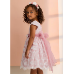 Abel and Lula Φόρεμα κεντημένο Ροζ 26-05032-006