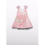 Abel and Lula Φόρεμα λινό στάμπα Ροζ 26-05033-006