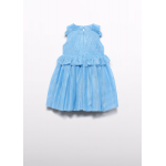 Abel and Lula Φόρεμα τούλι Γαλάζιο 26-05034-082