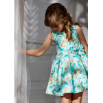 Abel and Lula Φόρεμα φλοράλ Πετρόλ 26-05037-009