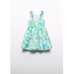 Abel and Lula Φόρεμα φλοράλ Πετρόλ 26-05037-009