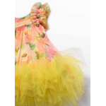 Abel and Lula Φόρεμα συνδυασμένο Κίτρινο 26-05040-002