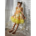 Abel and Lula Φόρεμα συνδυασμένο Κίτρινο 26-05040-002