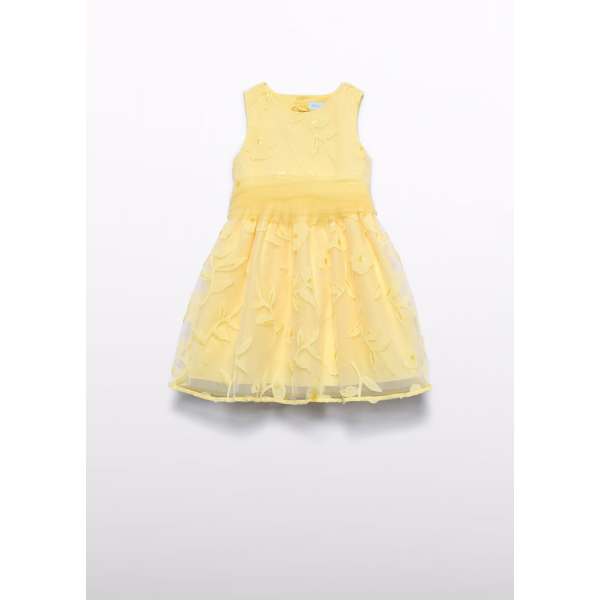Abel and Lula Φόρεμα λουλούδια Κίτρινο 26-05042-076