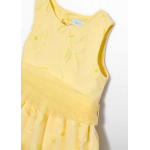 Abel and Lula Φόρεμα λουλούδια Κίτρινο 26-05042-076