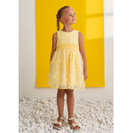 Abel and Lula Φόρεμα λουλούδια Κίτρινο 26-05042-076