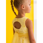 Abel and Lula Φόρεμα λουλούδια Κίτρινο 26-05042-076