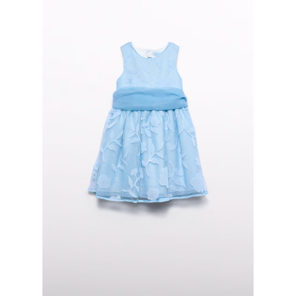 Abel and Lula Φόρεμα λουλούδια Γαλάζιο 26-05042-077