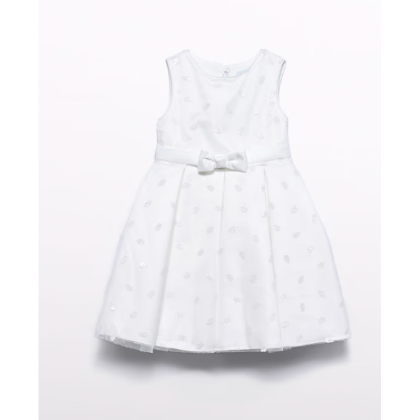 Abel and Lula Φόρεμα τούλι γκλίτερ Κρεμ 26-05043-003