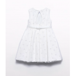 Abel and Lula Φόρεμα τούλι γκλίτερ Κρεμ 26-05043-003