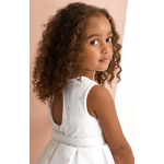 Abel and Lula Φόρεμα τούλι γκλίτερ Κρεμ 26-05043-003