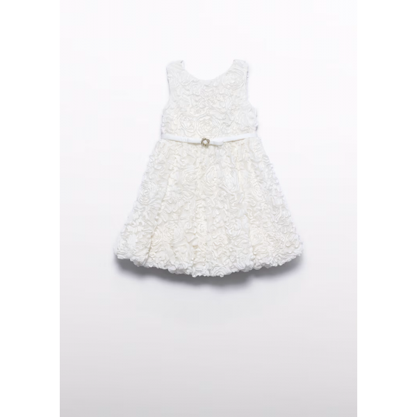 Abel and Lula Φόρεμα Φουσκωτό Κρεμ 26-05050-003