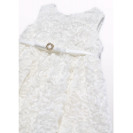 Abel and Lula Φόρεμα Φουσκωτό Κρεμ 26-05050-003