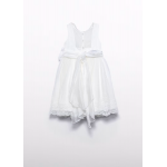 Abel and Lula Φόρεμα τούλι φιόγκος Κρεμ 26-05051-003