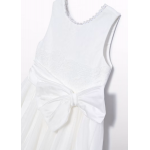 Abel and Lula Φόρεμα τούλι φιόγκος Κρεμ 26-05051-003