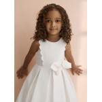 Abel and Lula Φόρεμα κυμματιστό Κρεμ 26-05053-003 