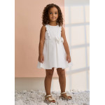 Abel and Lula Φόρεμα κυμματιστό Κρεμ 26-05053-003 