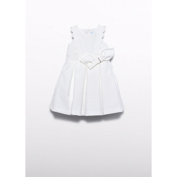 Abel and Lula Φόρεμα κυμματιστό Κρεμ 26-05053-003 