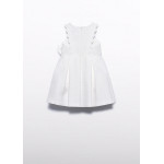 Abel and Lula Φόρεμα κυμματιστό Κρεμ 26-05053-003 