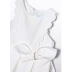 Abel and Lula Φόρεμα κυμματιστό Κρεμ 26-05053-003 