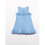 Abel and Lula Φορεμα Ζαρωμένο γαλαζιο 26-05054-008