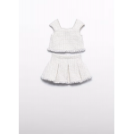 Abel and Lula Σετ φούστα tweed Κρεμ 26-05059-010