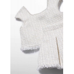 Abel and Lula Σετ φούστα tweed Κρεμ 26-05059-010