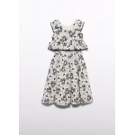 Abel and Lula Σετ midi φούστα στάμπα Κρεμ-Μαύρο 26-05063-006