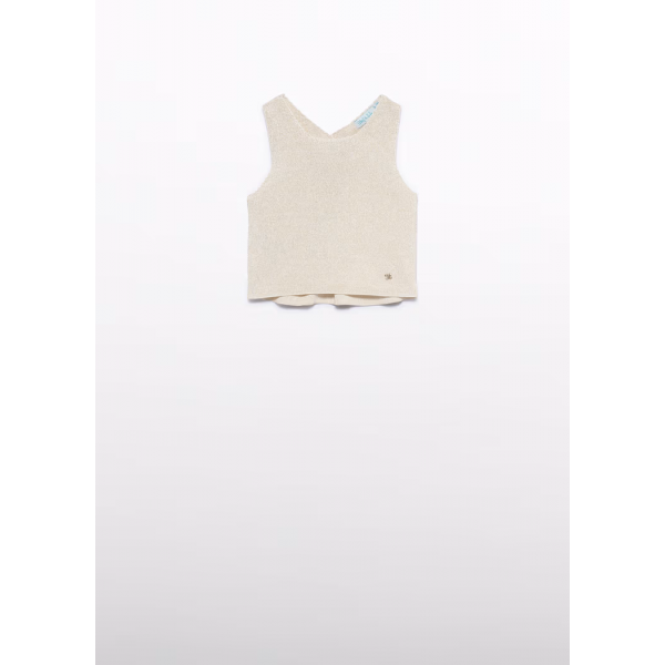 Abel and Lula Τοπ Πλεκτό Σαμπάνια 26-05166-002