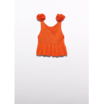 Abel and Lula Τοπ Πλεκτό κρεπ Κρεμ 26-05170-006