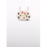 Abel and Lula Τοπ Πλεκτό λουλούδια Κρεμ 26-05172-004