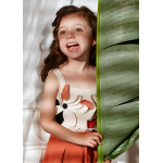 Abel and Lula Τοπ Πλεκτό λουλούδια Κρεμ 26-05172-004