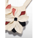 Abel and Lula Τοπ Πλεκτό λουλούδια Κρεμ 26-05172-004