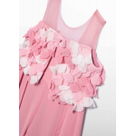 Abel and Lula Ολόσωμη φόρμα μακριά γάζα λουλούδια 3d Ορχιδέα 26-05202-010