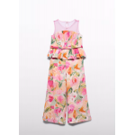 Abel and Lula Ολόσωμη φόρμα μακριά λουλούδια Φούξια 26-05205-002