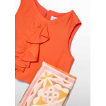 Abel and Lula Σετ culotte στάμπα Πορτοκαλί 26-05215-006