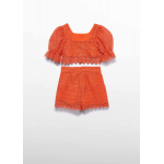 Abel and Lula Σετ βερμούδα γκιπούρ Πορτοκαλί 26-05281-006