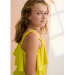 Abel and Lula Σετ παντελονι μακρυ κρεπ Limoncello 26-05283-027