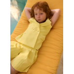 Abel and Lula Κοστούμι βερμούδα κρεπ Κίτρινο 26-05287-039