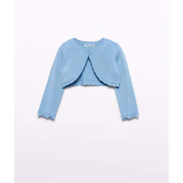 Abel and Lula Μπολερό πλεκτό Γαλάζιο 26-05301-029