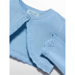 Abel and Lula Μπολερό πλεκτό Γαλάζιο 26-05301-029