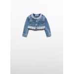 Abel and Lula Τζιν τζάκετ γκιπούρ Tejano Bleached 26-05302-035