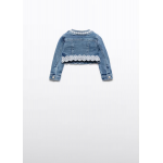 Abel and Lula Τζιν τζάκετ γκιπούρ Tejano Bleached 26-05302-035