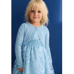 Abel and Lula Μπολερό Πλεκτό Γαλάζιο 26-05304-047